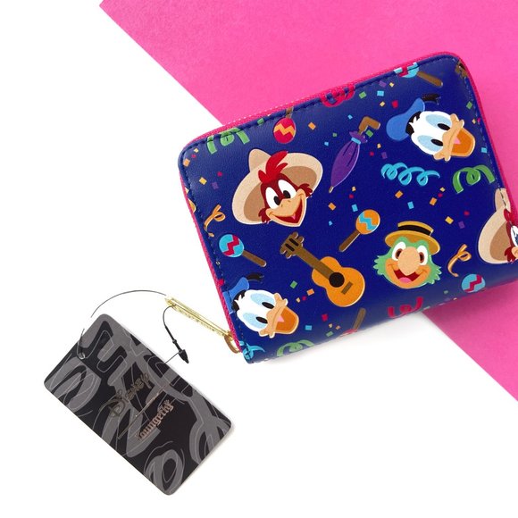 *Sold Loungefly Three Caballeros Donald Wallet - Picture 5 of 10